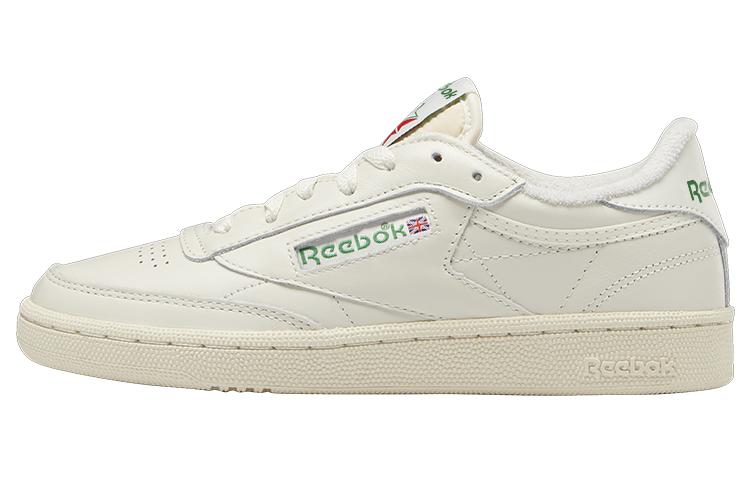 Club C Wmns Reebok 85 Vintage Chalk Glen Green Women s 100007797 35