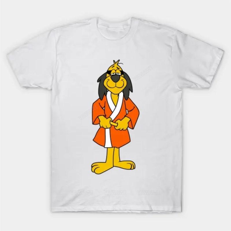 

New arrived short sleeve brand cotton top Mens brand fashion tshirt Summer T shirts For Men Hong Kong Phooey Boomerang T Shirt 4XL