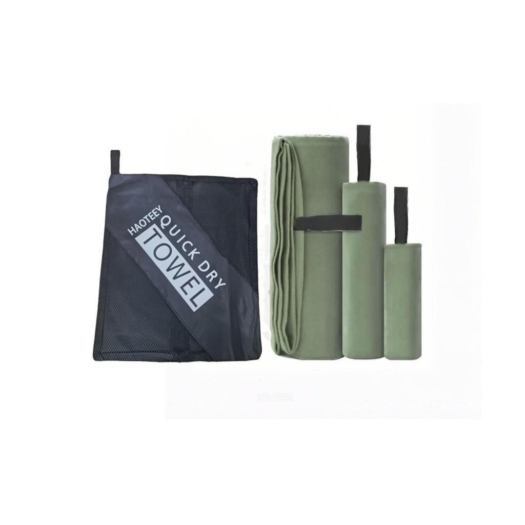 Quick-Dry Sports Towel Set: Double-Sided, Plush, Sweat-Wicking, Absorbent Microfiber Towels (3 Pieces)
