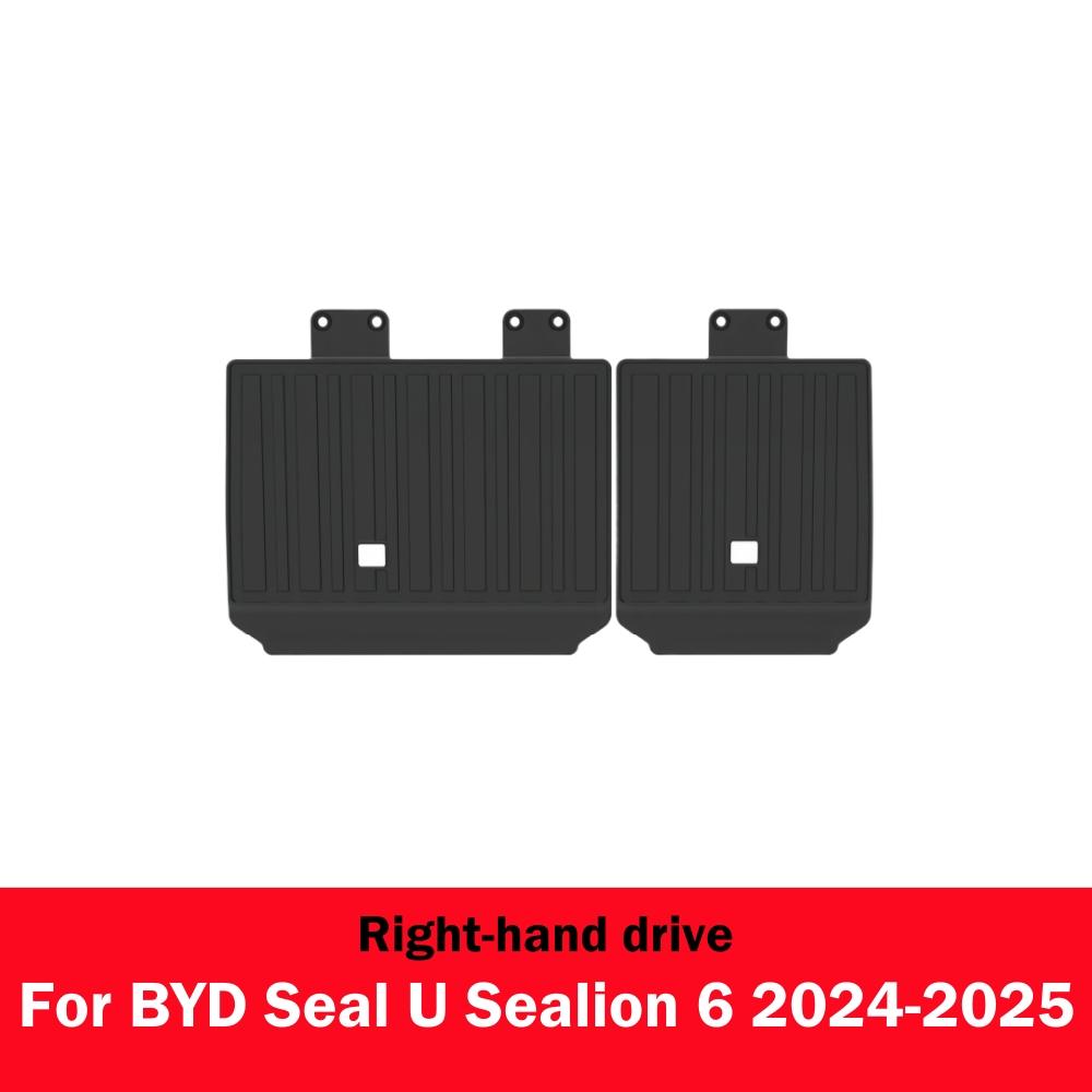 Car Floor Mats For BYD Sealion 6 Seal U Song Plus DM-i EV 2025 2025 Trunk Mat Backrest Cushion Non-slip Foot Pad Cargo Liner
