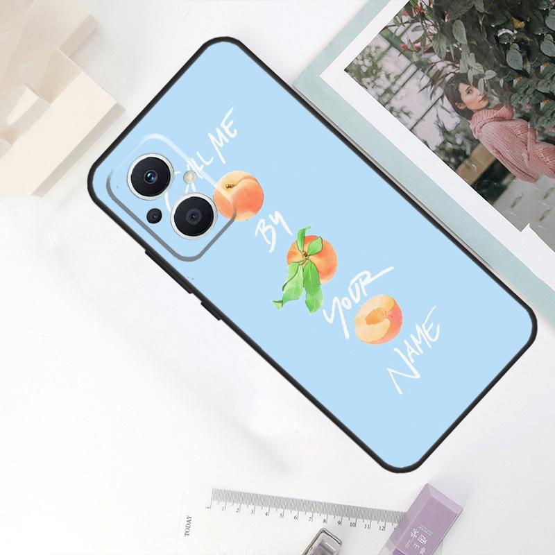 Call Me By Your Name Peach Case For OPPO Reno 8T 4Z 5Z 11F 10 Pro 4 5 6 8 7 Lite OPPO Find X6 X5 Pro X2 X3 Neo Cover