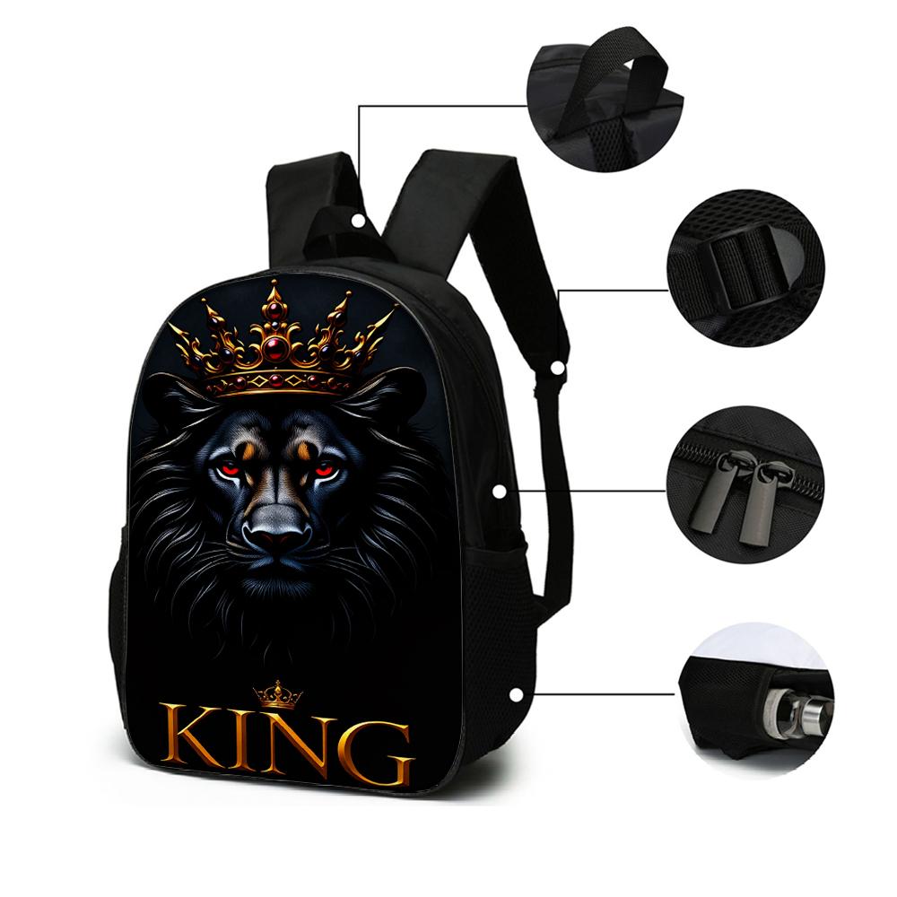 3-Piece CR7 Soccer Star Pattern Rucksack Set – Big-Capacity Casual Backpack with Matching Clutch & Tote Carrier, Perfect for Daily