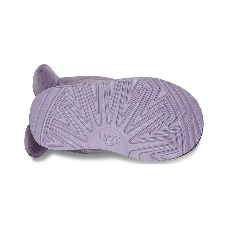 UGG Classic Novelty Fashion Bow Mid-Calf Snow Boots Kids Snow Boots Lavender 1130756T-JGL