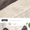 New Double-Layer Thick Lambskin Leisure Blanket for Sofa or Office Nap