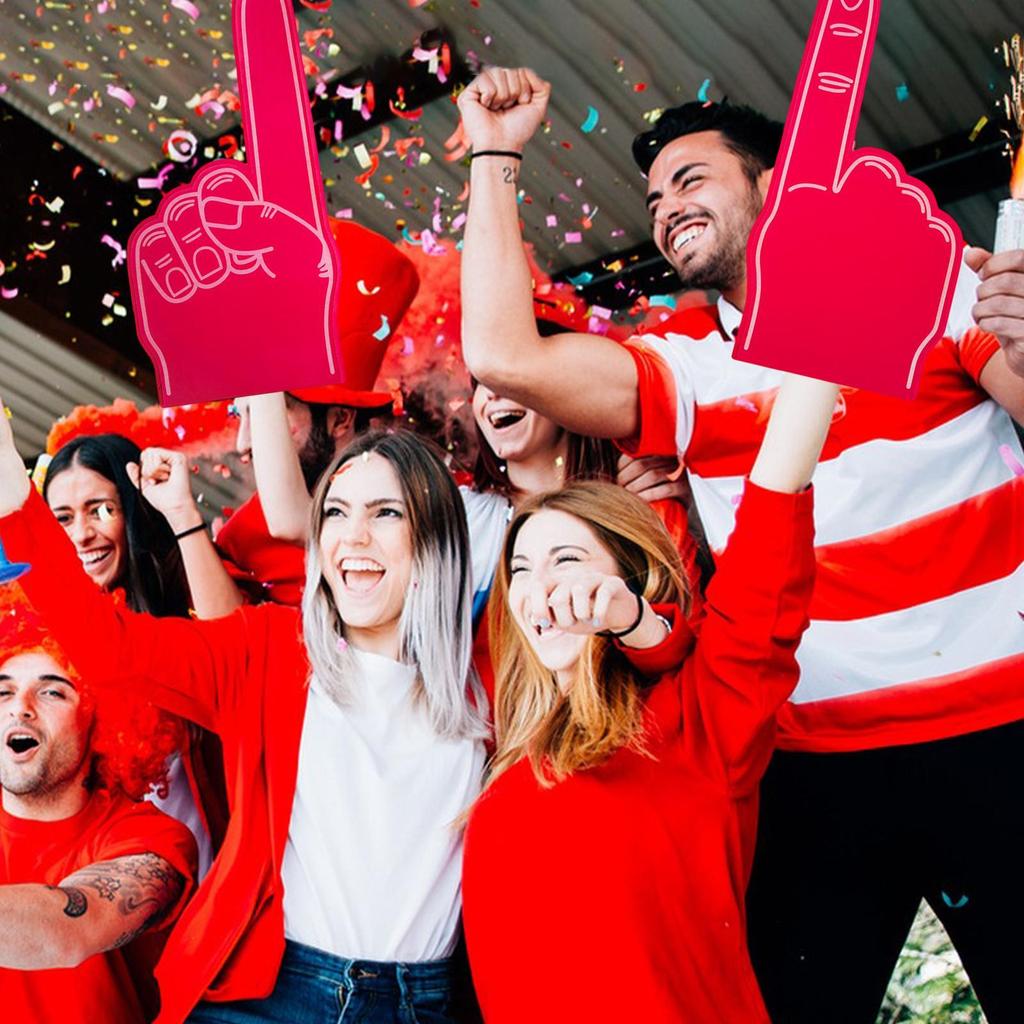 Gladiators Foam Finger giant foam finger inspired sports games by sports fans' fingers Cheerleading Props for Sports Events