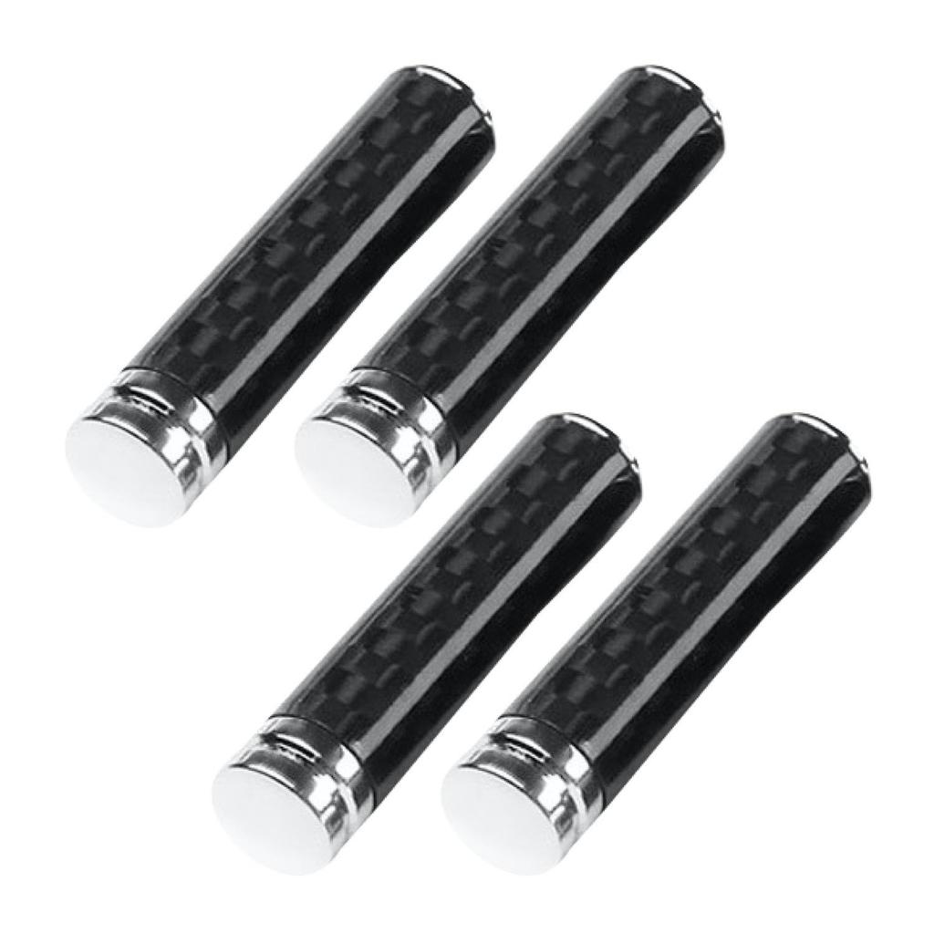 Optimister Door Lock Pin Door Lock Car Knob Plug Metal Carbon Car Door Lock Pin Generic BMW1/3/GT4/5 Series/X1/X3/X5/X6/Z44pcs