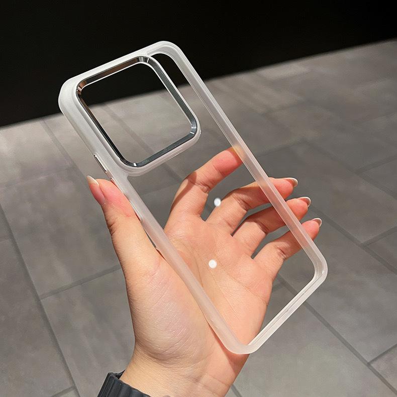 

Suitable for Xiaomi 15pro Acrylic Xiaomi 14pro Metal Frame Full Pack Transparent 14 High End Sense 15 Protective Cover Mi 15