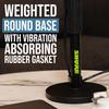Shure by Gator Desktop Microphone Stand, Straight Type, with Vibration-Absorbing 6" Round Base, SH-DESKTOP1
