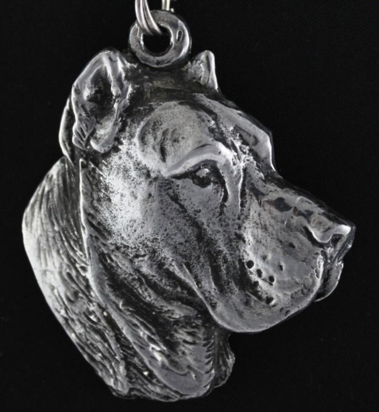 Presa Canario, Dogo Canario, Canary Mastiff – Necklace with a dog, dog pendant on a silver chain | Art-Dog
