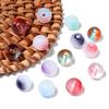 50Pcs 8mm Lampwork Beads High Quality Colored Loose Spaced Round Bead For Craft Jewelry Making Diy Bracelet Necklace Accessories