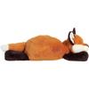 Fox plush toy  a soft and cuddly character perfect for a cozy hug  ideal for bedtime, naps, and children of all ages  18-inch orange