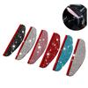 2Pcs PVC Car Rear View Mirror Sticker Rain Eyebrow Auto Mirror Rain Shield Cover Bling Car Accessories Interior for