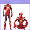 Marvel Ocelový Spider-man Cosplay Kostým Celotělový Oblek S Kapucí