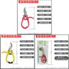 Garden Pruning Shears With Chrome Vanadium Steel Blade For Home Gardening And Floral Cutting