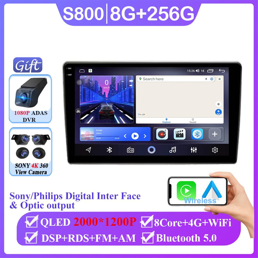 Android 14 For Opel Astra H 2004 - 2014 Zafira B 2005 - 2014 Stereo Head Unit Carplay Multimedia Video Player Navigation No 2din