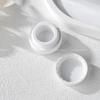 Scatola Dispenser Gel Mini Nail Art - Flaconi Vuoti da 2g per Pittura, Grigio Chiaro/Bianco