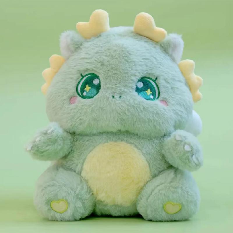 Cute Little Dragon Plush Toy Soft Dinosaur Stuffed Animal Doll For Kids Girls Baby Birthday Gift