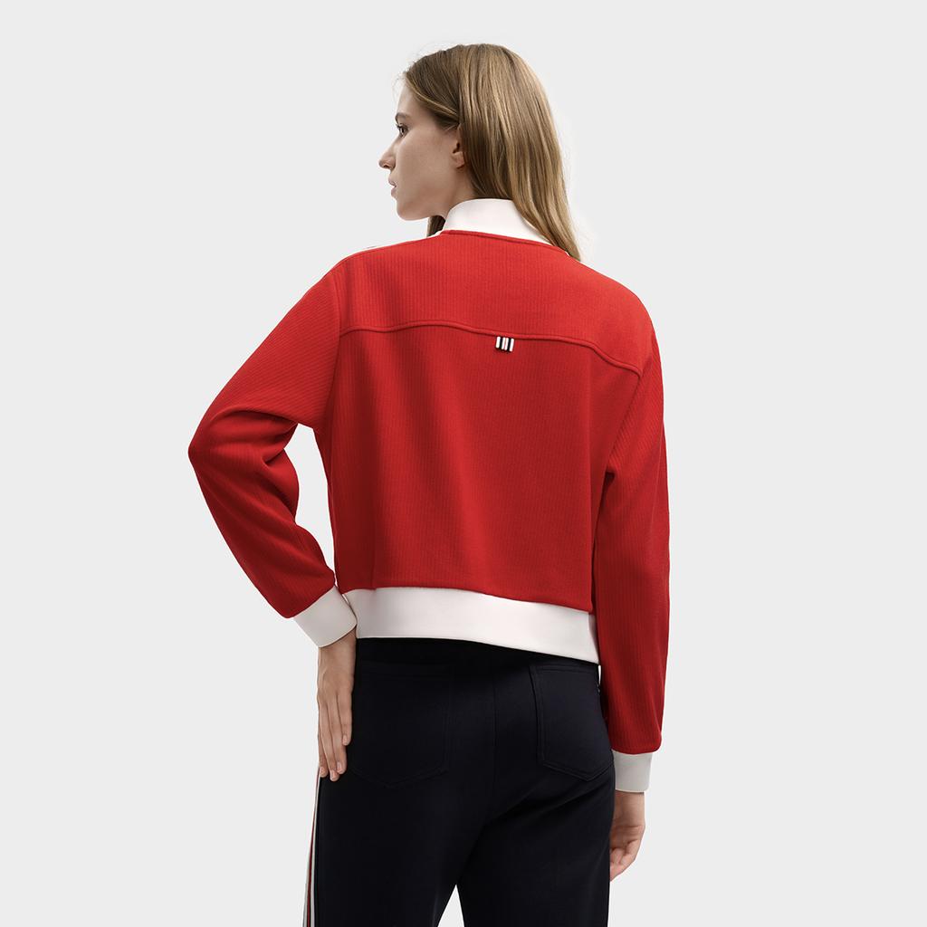 New FILA Heritage Jackets Women's Legend Red F11W548507FRD