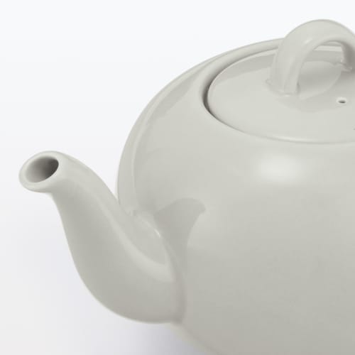 MUJI MUJI Everyday Teapot Gray Beige 700mL with Strainer 83444389