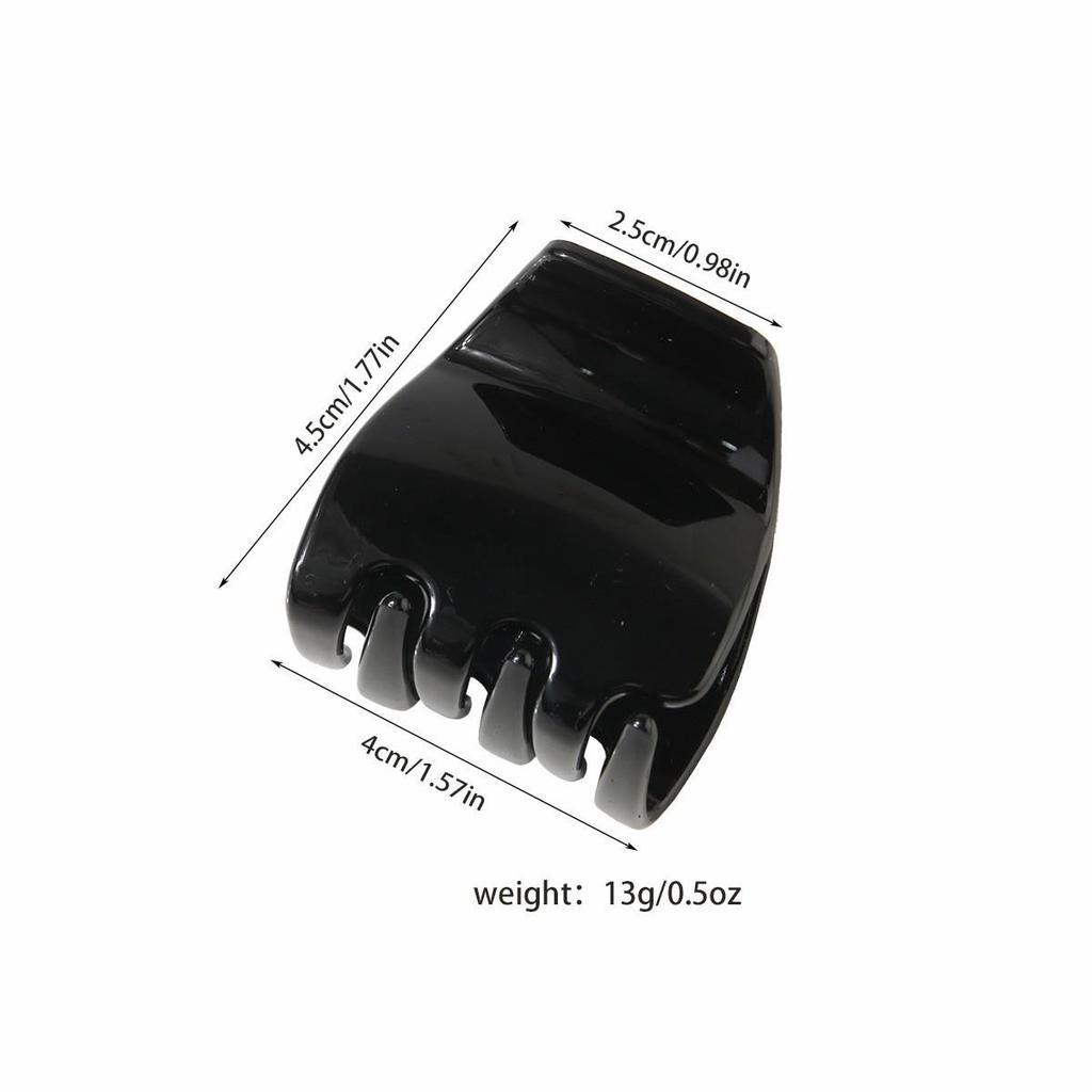 Minimalist Small Plastic Hair Clip - DIY Hairpin Base, Shark Clip, Jewelry Accessory