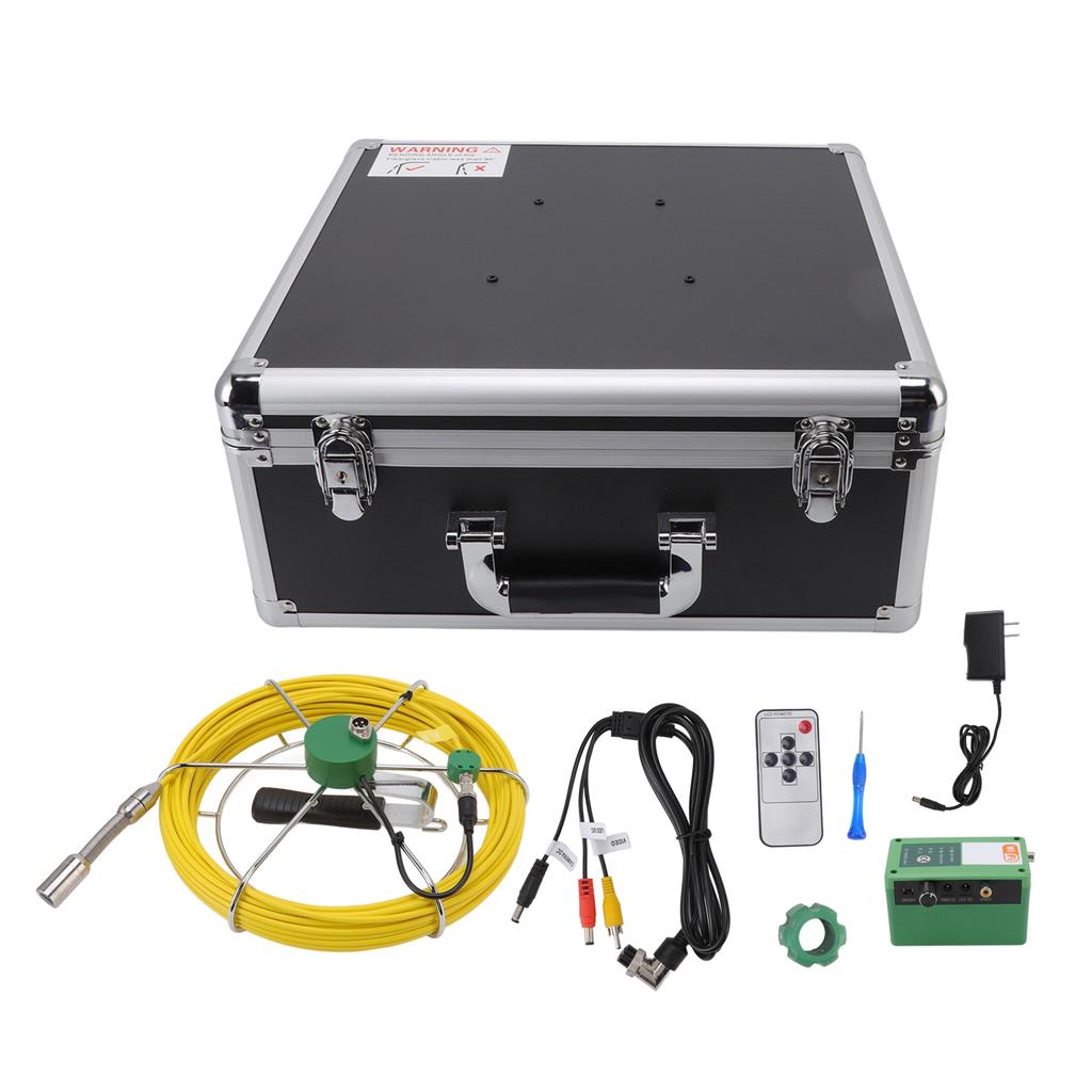 9in WIFI Wireless Industrial Endoscope Pipe Inspection Camera for Sewer Blocking Detection Phone