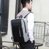 High-end Men's 15-inch Multifunctional Business Backpack with USB and Logo Printing Option