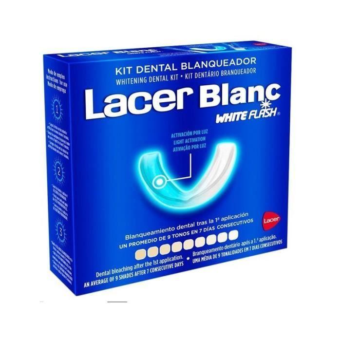 Lacer Blanc White Flash Coffret 3 Produits