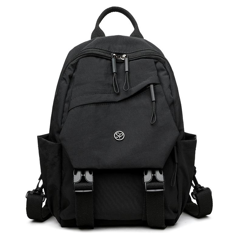 

Легкий рюкзак Многофункциональная сумка через плечо Сумка через плечо Женская нагрудная сумка чёрный