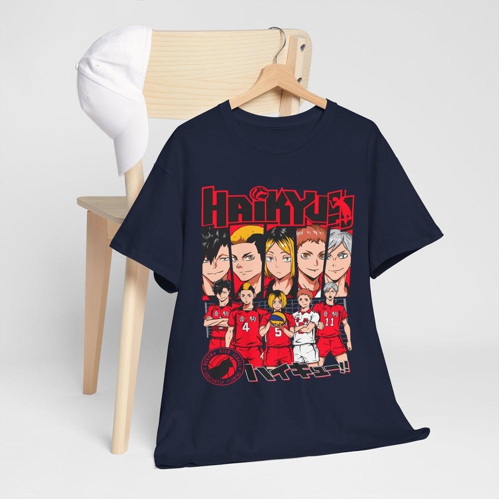 Hinata Shoyo Unisexga Strip Haikyuu Haikyu Anime Unisex Tshirt TShirt Tee gift