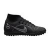 Mercurial Superfly 8 Club TF 'Black Metallic Silver' DJ2909-007 Men's Shoes