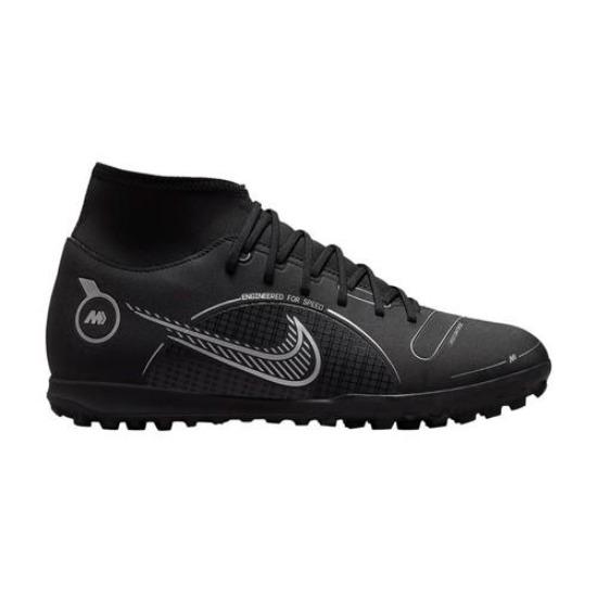 

Nike Mercurial Superfly 8 Club TF Black Metallic Silver DJ2909-007 Men s Shoes EU 42 чорний/сріблиста колірна
