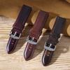 Vintage Cowhide Strap 18mm 20mm 22mm for Samsung Watch4/5/6/7 40mm 44mm Classic Wristbelt for Huawei GT6/5/4 Universal Bracelet