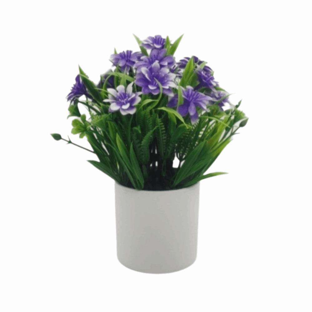 Mini Fake Potted Flowers Evergreen Bonsai Artificial Flower Bonsai Fake Plant Simulated Tree Pot Plants Desktop Decoration