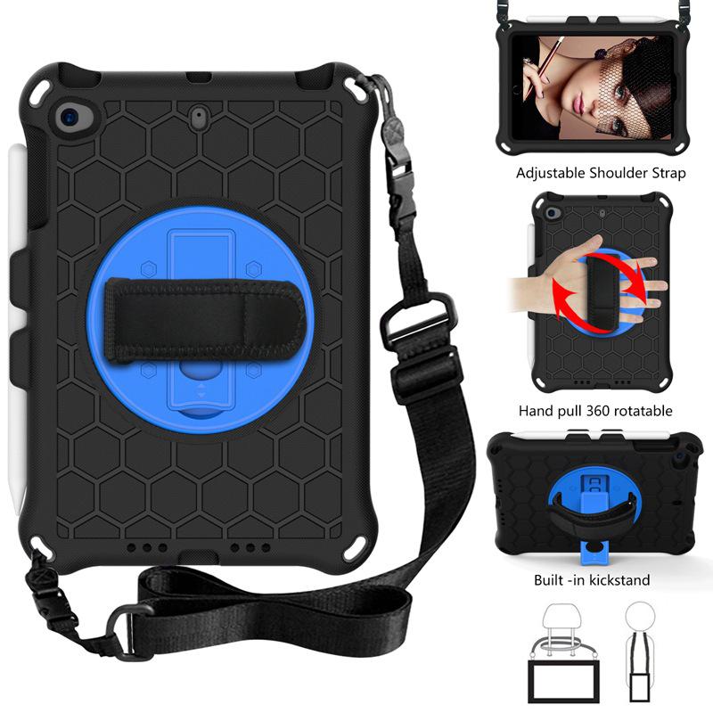 Schutzhülle mit EVA-Anti-Fall-Halterung für Apple iPad Mini 1/2/3/4/5 Tablet-Stiftschlitz