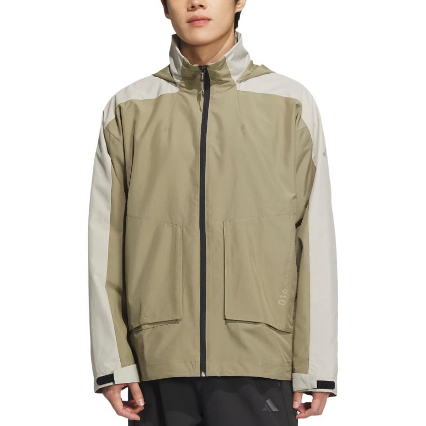 adidas FW24 M Giacca Tran 1 Giacca con Zip Casual Sportiva Uomo Giacche Verde JL6687