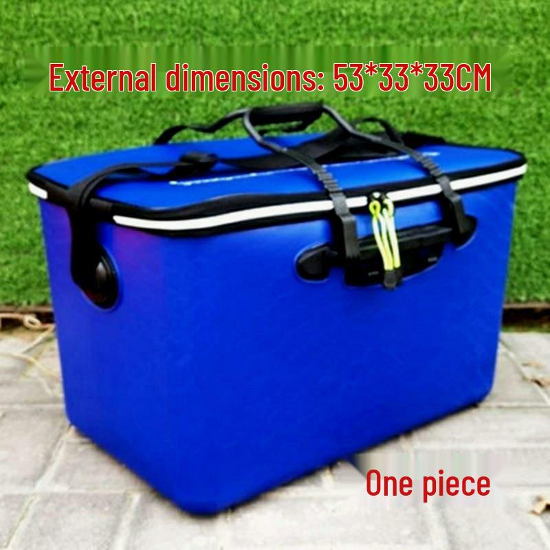 Extra-Large Car-Mounted Fishing Gear Bag with Integrated Molding