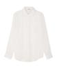 Pluna Studio See-Through Loose Shirt_White