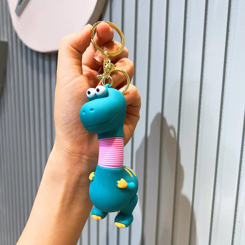 

Креативный Темный Мини Расширяемый Кулон Динозавр Подвесное Украшение Брелок для Ключей Машины StyleA