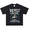 Tričko Beast In Black, Měkká látka, Ležérní denní nošení