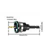 Countersink Drill Set With Adjustable Depth Stop Adjustable Chamfer Wood  For Precise Woodworking And DIY Repairs