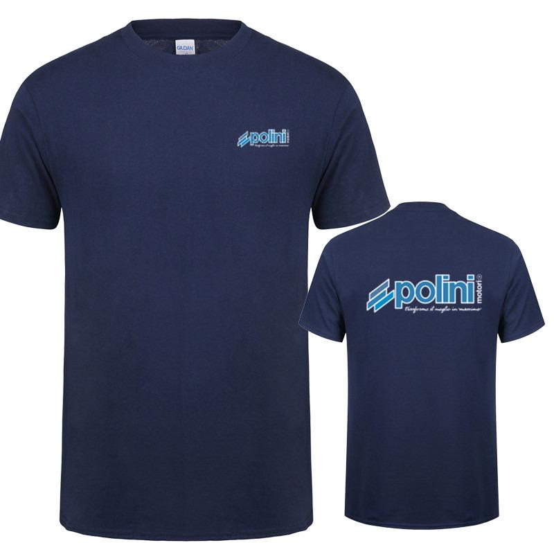 Polini T Shirt Men Women Polini Scooter Racing Performance Parts Tees Shirt Short Sleeve Unisex Man Clothes Tops LH-473