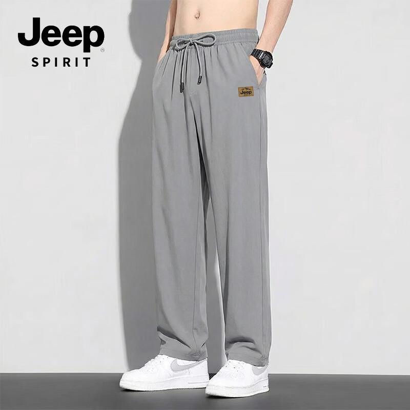 JEEP SPIRIT Men s Summer Loose Casual Sport Pants M