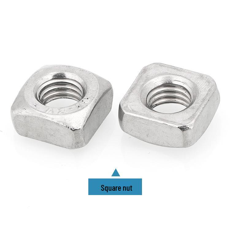 304 Stainless Steel Square Weld Nut Four-Corner A/B-Type