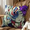 game Egg Tax Duo Wemmbu Eggchan Double-Sided Printed Cushion Cover Bedroom Bedside Sofa Pillow Case