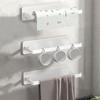 White/Black/Grey Paper Towel Holder Carbon Steel Fresh Film Storage Rack   Cabinet/Cupboard