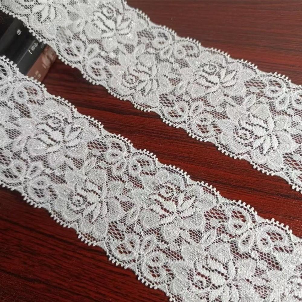 10 Yards Floral Lace Trim 2.36 Inch Wide Gift Wrapping Ribbon New Bridal Lace Ribbon For Sewing