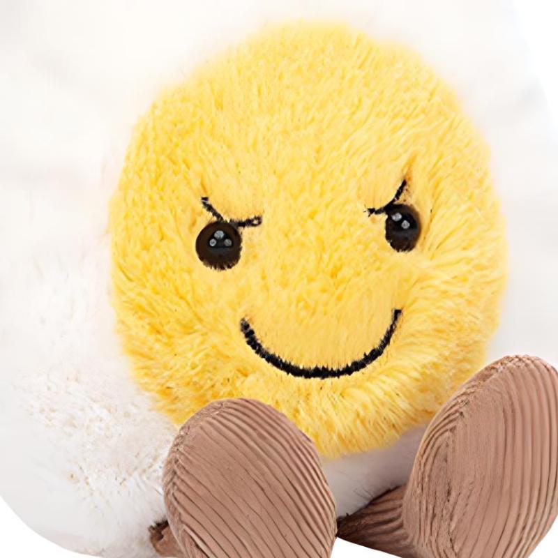 JELLYCAT Food Food Devil Egg Fun Doll Plush Doll 14cm Tall