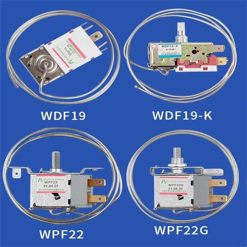 1pc Refrigerator Thermostat Refrigerator Parts Household Metal Temperature Controller WDF18 WDF19 WDF20 WDF29 WPF22 WPF22G