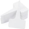 Thick Plastic Plant T-Type Tags Nursery Garden Labels Re-Usable Plant Tags Waterproof Plant Markers Plant Hanging Tags Garden Plant Marker Label Tools