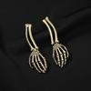 Halloween Fashion Personality Skull Hand Bone Claw Earrings Women, Halloween Ornaments